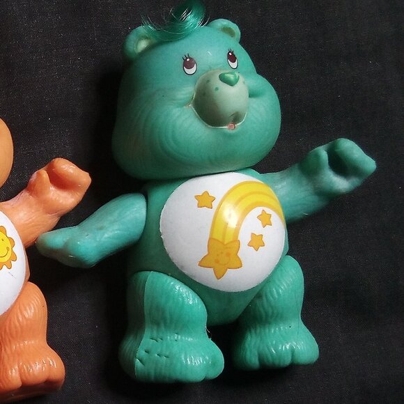 Vintage Care Bears Poseable Vinyl Action Figures Toys (3) - Picture 3 of 6